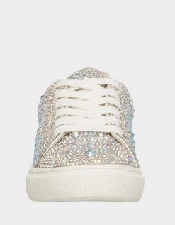 KIDS' SIDNY RHINESTONES -Betsey Johnson BETSEY JOHNSON SHOES BK SIDNY RHINESTONE FRONT preview