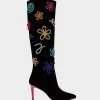 GALLANT BLACK MULTI -Betsey Johnson BETSEY JOHNSON SHOES GALLANT BLACK MULTI SIDE