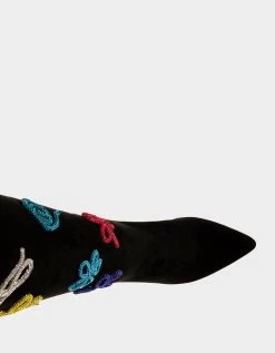 GALLANT BLACK MULTI -Betsey Johnson BETSEY JOHNSON SHOES GALLANT BLACK MULTI TOP