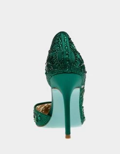 CHIC EMERALD -Betsey Johnson BETSEY JOHNSON SHOES SB CHIC EMERALD BACK