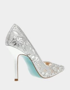 CHIC SILVER -Betsey Johnson BETSEY JOHNSON SHOES SB CHIC SILVER ALT1