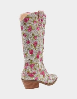 DALAS FLORAL RHINESTONES 14 DALAS FLORAL RHINESTONES -Betsey Johnson BETSEY JOHNSON SHOES SB DALAS RHINESTONE FLORAL ALT1