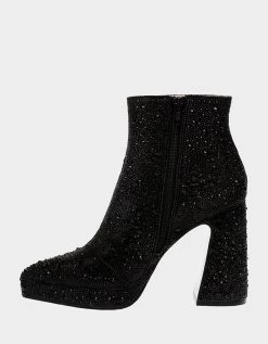 DELLA BLACK -Betsey Johnson BETSEY JOHNSON SHOES SB DELLA BLACK INSIDE