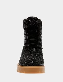 HUDSN BLACK -Betsey Johnson BETSEY JOHNSON SHOES SB HUDSN BLACK FRONT