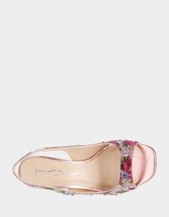 MINA FLORAL MULTI -Betsey Johnson BETSEY JOHNSON SHOES SB MINA FLORAL MULTI TOP