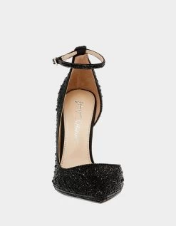 RAMSY BLACK -Betsey Johnson BETSEY JOHNSON SHOES SB RAMSY BLACK FRONT