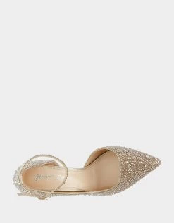 RAMSY GOLD 14 RAMSY GOLD -Betsey Johnson BETSEY JOHNSON SHOES SB RAMSY LT GOLD TOP
