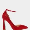 RAMSY RED -Betsey Johnson BETSEY JOHNSON SHOES SB RAMSY RED SIDE