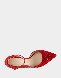 RAMSY RED -Betsey Johnson BETSEY JOHNSON SHOES SB RAMSY RED TOP
