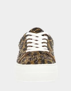 SIDNY LEOPARD -Betsey Johnson BETSEY JOHNSON SHOES SB SIDNY BRONZE LEOPARD FRONT