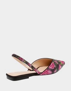 VANCE BLACK/PINK FLORAL 12 VANCE BLACK/PINK FLORAL -Betsey Johnson BETSEY JOHNSON SHOES SB VANCE BLACK PINK FLORAL ALT1