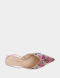 VANCE FLORAL MULTI -Betsey Johnson BETSEY JOHNSON SHOES SB VANCE FLORAL MULTI TOP