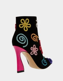 SYLVIA BLACK MULTI -Betsey Johnson BETSEY JOHNSON SHOES SYLVIA BLACK MULTI ALT1