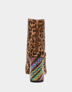 BLANCHE LEOPARD 11 BLANCHE LEOPARD -Betsey Johnson BETSEYJOHNSON BOOTIES BLANCHE LEOPARD BACK