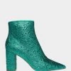 CADY TURQUOISE -Betsey Johnson BETSEYJOHNSON BOOTIES SB CADY DRKTURQ SIDE