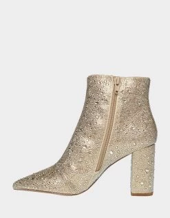 CADY LIGHT GOLD -Betsey Johnson BETSEYJOHNSON BOOTIES SB CADY LIGHTGOLD INSIDE