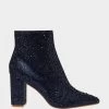 CADY NAVY -Betsey Johnson BETSEYJOHNSON BOOTIES SB CADY NAVY SIDE 1