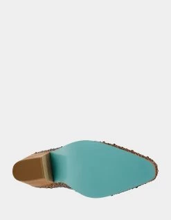 DIVA BROWN -Betsey Johnson BETSEYJOHNSON BOOTIES SB DIVA BROWN BOTTOM