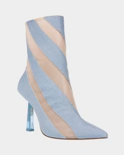 KASH BLUE 10 KASH BLUE -Betsey Johnson BETSEYJOHNSON BOOTIES SB KASHBLUE