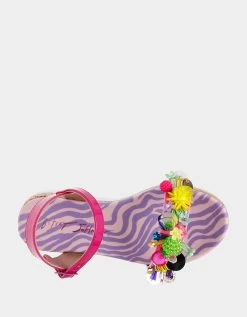 KIDS' FRANK PINK MULTI -Betsey Johnson BETSEYJOHNSON KIDS BK FRANKPINKMULTI TOP