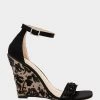 IVAN BLACK -Betsey Johnson BETSEYJOHNSON SANDALS 22185 3 BLACK SIDE