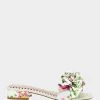 ALIVIA WHITE MULTI -Betsey Johnson BETSEYJOHNSON SANDALS ALIVIA WHITE MULTI SIDE