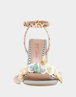 ANCKOR LEOPARD MULTI -Betsey Johnson BETSEYJOHNSON SANDALS ANCKORLEOPARDMULTI FRONT