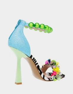 CLOONEY BLUE MULTI -Betsey Johnson BETSEYJOHNSON SANDALS CLOONEYBLUEMULTI ALT1