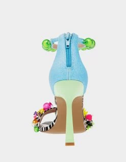 CLOONEY BLUE MULTI -Betsey Johnson BETSEYJOHNSON SANDALS CLOONEYBLUEMULTI BACK