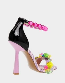 CLOONEY PINK MULTI -Betsey Johnson BETSEYJOHNSON SANDALS CLOONEYPINKMULTI ALT1