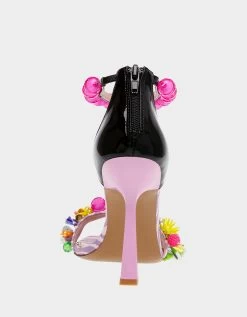 CLOONEY PINK MULTI -Betsey Johnson BETSEYJOHNSON SANDALS CLOONEYPINKMULTI BACK