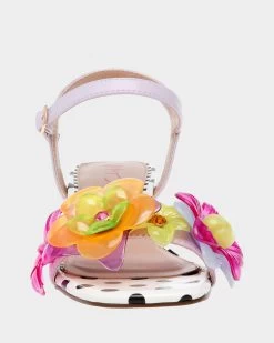 DOTTEE LILAC -Betsey Johnson BETSEYJOHNSON SANDALS DOTTEELILACMULTI FRONT