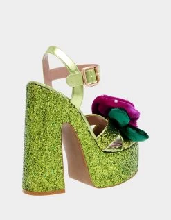 EUGENE LIME -Betsey Johnson BETSEYJOHNSON SANDALS EUGENE LIME ALT1
