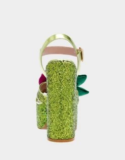 EUGENE LIME -Betsey Johnson BETSEYJOHNSON SANDALS EUGENE LIME BACK