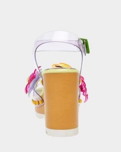 FLORYN PURPLE -Betsey Johnson BETSEYJOHNSON SANDALS FLORYNLTPURPLE BACK