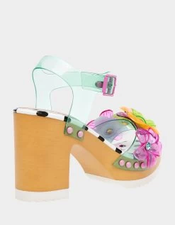 FLORYN TEAL -Betsey Johnson BETSEYJOHNSON SANDALS FLORYN TEAL ALT1 1