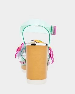 FLORYN TEAL -Betsey Johnson BETSEYJOHNSON SANDALS FLORYN TEAL BACK