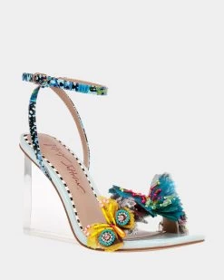 KYNLEE BLUE MULTI -Betsey Johnson BETSEYJOHNSON SANDALS KYNLEEBLUEMULTI