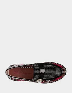 MARIAM RED MULTI 15 MARIAM RED MULTI -Betsey Johnson BETSEYJOHNSON SANDALS MARIAM RED MULTI PLAID TOP ea711f34 4074 459d 8eef 479e7037aa01