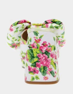 POSSIE WHITE MULTI -Betsey Johnson BETSEYJOHNSON SANDALS POSSIEWHITEMULTI BACK