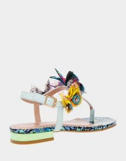 PRILLA BLUE MULTI -Betsey Johnson BETSEYJOHNSON SANDALS PRILLABLUEMULTI ALT1
