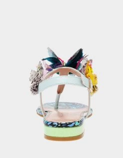 PRILLA BLUE MULTI -Betsey Johnson BETSEYJOHNSON SANDALS PRILLABLUEMULTI BACK