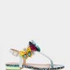 PRILLA BLUE MULTI -Betsey Johnson BETSEYJOHNSON SANDALS PRILLABLUEMULTI SIDE