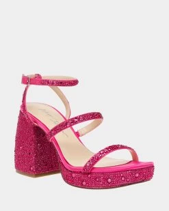 DENNI FUCHSIA -Betsey Johnson BETSEYJOHNSON SANDALS SB DENNI FUCHSIA