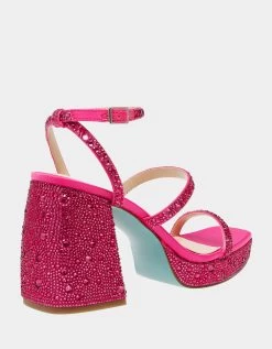 DENNI FUCHSIA -Betsey Johnson BETSEYJOHNSON SANDALS SB DENNI FUCHSIA ALT1 1