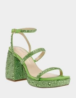DENNI LIME -Betsey Johnson BETSEYJOHNSON SANDALS SB DENNI LIME