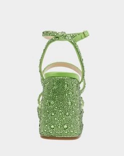 DENNI LIME -Betsey Johnson BETSEYJOHNSON SANDALS SB DENNI LIME BACK