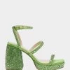 DENNI LIME -Betsey Johnson BETSEYJOHNSON SANDALS SB DENNI LIME SIDE