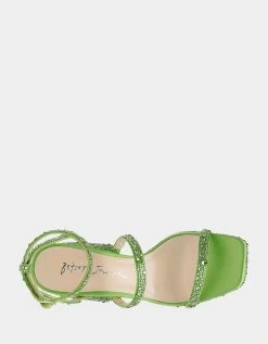 DENNI LIME -Betsey Johnson BETSEYJOHNSON SANDALS SB DENNI LIME TOP