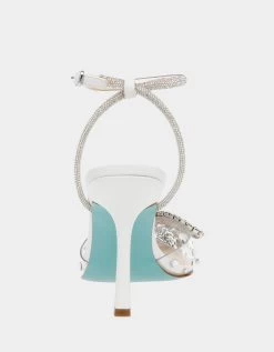 DREA WHITE -Betsey Johnson BETSEYJOHNSON SANDALS SB DREAWHITE BACK